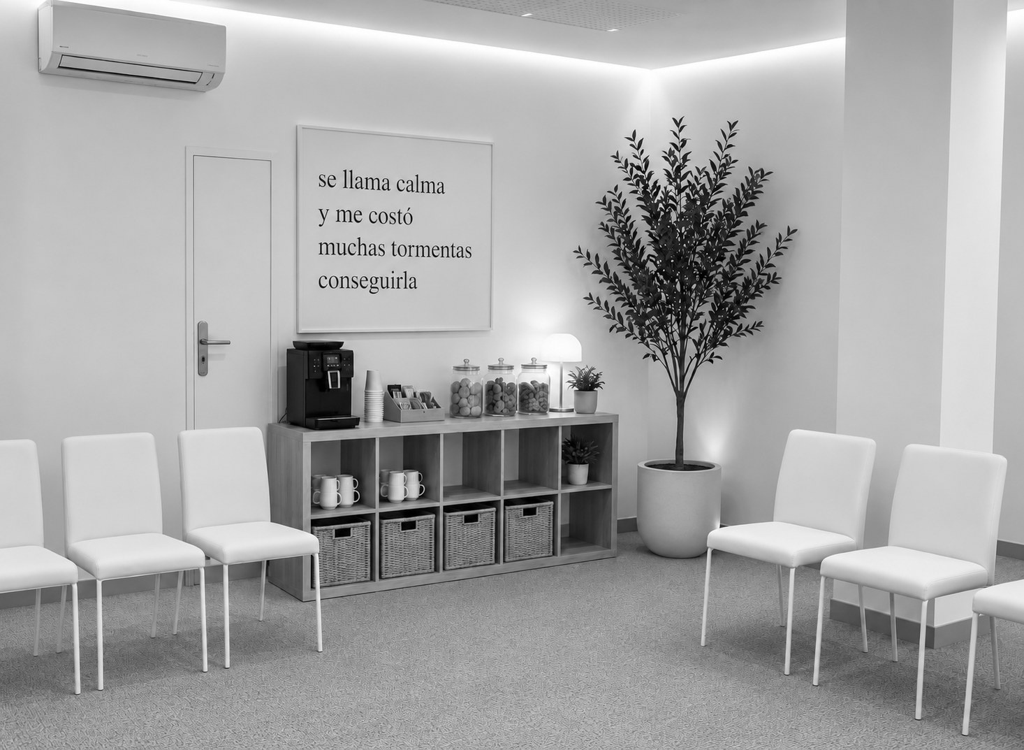 Sala de terapia, instalaciones de CALMA