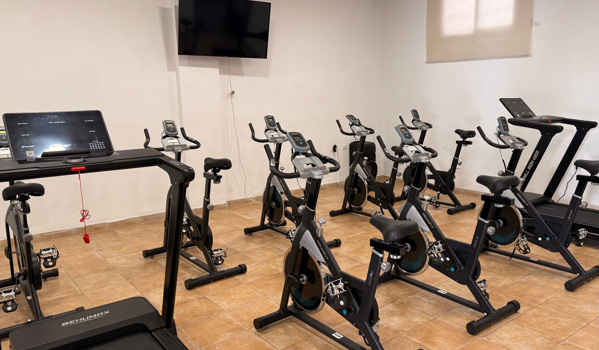 Sala de deporte y bienestar